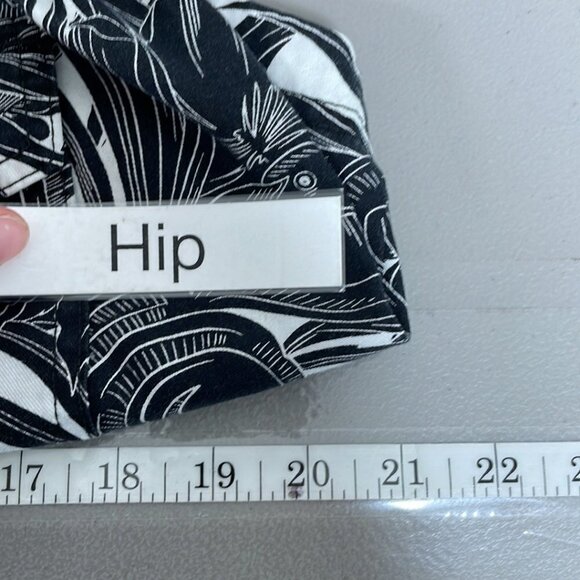 White House Black Market WHBM Jacket Coat Tropical Floral Size Medium M - Picture 17 of 17